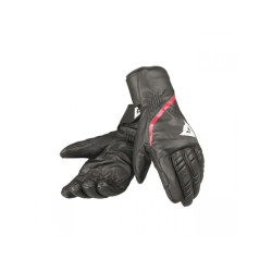 rukavice Dainese Speedcarve 13 Glove, black/white/fire red