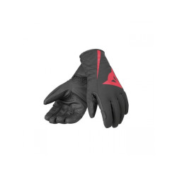 dětské rukavice Dainese JR Race 13, black/fire-red