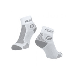 ponožky Force 1, bílá/šedá