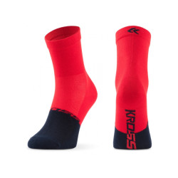 ponožky Kross Active Man Mid, red