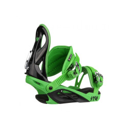 snowboardové vázání Stuf Style, green/black