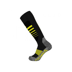 ponožky Fischer Vacuum Comfort Fit, black/yellow