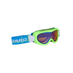 brýle Blizzard 907 MDAZO, neon green matt/amber2 blue mirror