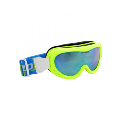 brýle Blizzard 907 MDAZO, neon green matt/smoke2 blue mirror