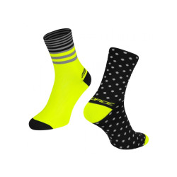 ponožky Force Spot, černá/fluo