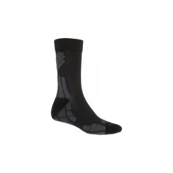 ponožky Sensor Hiking Merino, černá/šedá