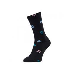 ponožky Silvini Dogana UA1643, black/turquoise