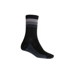 ponožky Sensor Summer Stripe, černá/šedá