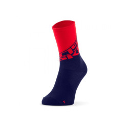 ponožky Kross Rubble Mid, blue/red