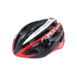 helma Force Road Junior, černá/červená/bílá