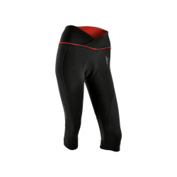 dámské 3/4 kalhoty Silvini Tinella WP1010, black/red