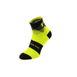 ponožky R2 Moon ATS26B, černá/neon žlutá