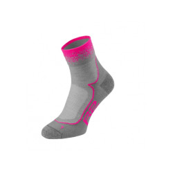 ponožky R2 Grace ATS18A, šedá/neon růžová