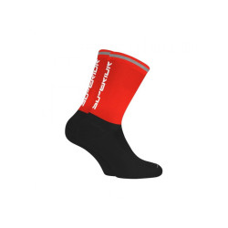 ponožky Superior Long Cycling Socks, black/red/white