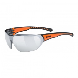 brýle Uvex Sportstyle 204, black orange/mirror silver