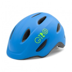 dětská helma Giro Scamp, matte blue/lime, 2023