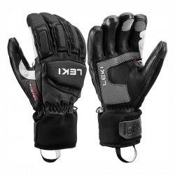 rukavice Leki Griffin Pro 3D, black/white