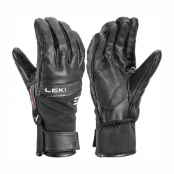 rukavice Leki Lightning 3D, black/white