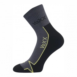 ponožky Voxx Locator B, tmavě šedá/žlutá