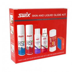 sada vosků Swix P19N Skin and Liquid Glide Kit