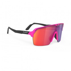 brýle Rudy Project Spinshield Air, pink fluo matte/rp optics multilaser red