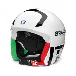 helma Briko Vulcano FIS 6.8, shiny white/black, 22/23