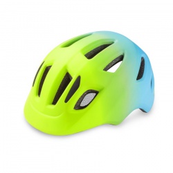 dětská helma R2 Pump ATH37B, neon žlutá/modrá, 2024