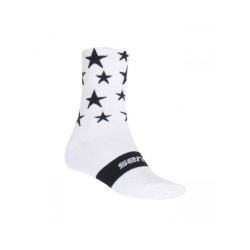 ponožky Sensor Stars, bílá/černá