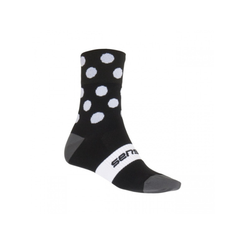 ponožky Sensor Dots, černá/bílá