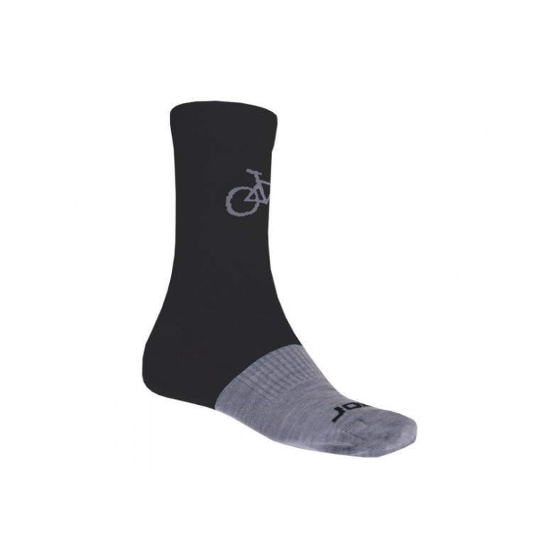 ponožky Sensor Tour Merino Wool, černá/šedá